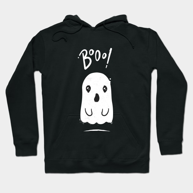 Cute Haloween Ghost Hoodie by zoljo